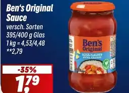 Simmel Ben's Original Sauce Angebot