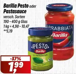 Simmel Barilla Pesto oder Pastasauce Angebot