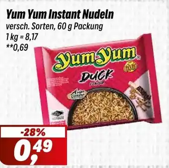 Simmel Yum Yum Instant Nudeln Angebot
