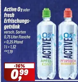 Simmel Active O2 oder fresh Erfrischungsgetränk Angebot