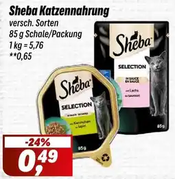 Simmel Sheba Katzennahrung Angebot