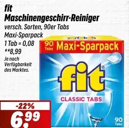 Simmel fit Maschinengeschirr-Reiniger Angebot