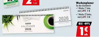 Mäc Geiz Wochenplaner Angebot