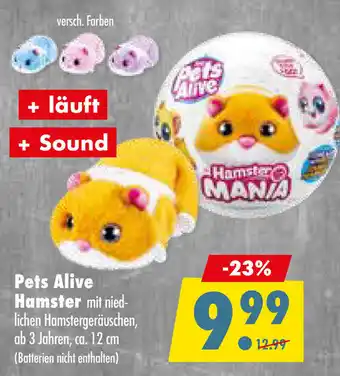 Mäc Geiz Pets Alive Hamster Angebot