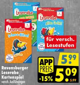 Mäc Geiz Ravensburger Leserabe Kartenspiel Angebot