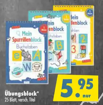 Mäc Geiz Übungsblock Angebot