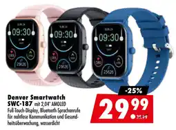 Mäc Geiz Denver Smartwatch SWC-187 Angebot