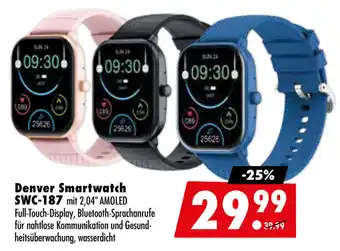 Mäc Geiz Denver Smartwatch SWC-187 Angebot