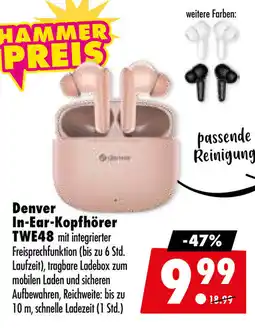 Mäc Geiz Denver In-Ear-Kopfhörer TWE48 Angebot