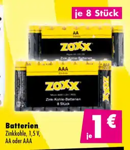 Mäc Geiz ZOXX Batterien Angebot