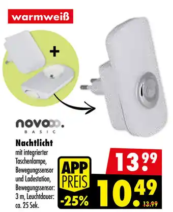 Mäc Geiz novo. BASIC Nachtlicht Angebot