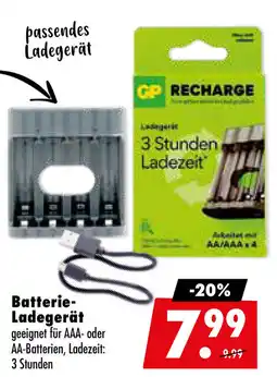 Mäc Geiz GP RECHARGE Batterie- Ladegerät Angebot