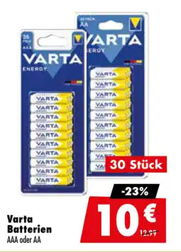 Mäc Geiz Varta Batterien Angebot