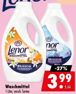 Mäc Geiz Lenor Waschmittel Angebot