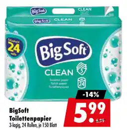 Mäc Geiz BigSoft Toilettenpapier Angebot