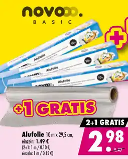 Mäc Geiz novo. BASIC Alufolie Angebot