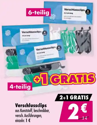 Mäc Geiz Verschlussclips 4-teilig Angebot