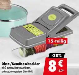 Mäc Geiz Obst-/Gemüseschneider 15-teilig Angebot