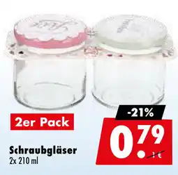 Mäc Geiz Schraubgläser 2er Pack Angebot