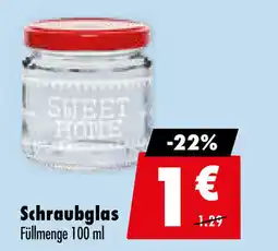 Mäc Geiz Schraubglas Füllmenge 100 ml Angebot