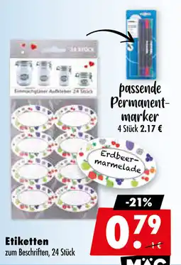 Mäc Geiz Etiketten zum Beschriften Angebot