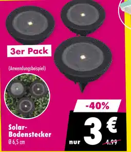 Mäc Geiz Solar- Bodenstecker 3er Pack Angebot