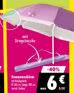 Mäc Geiz Sonnenschirm Angebot