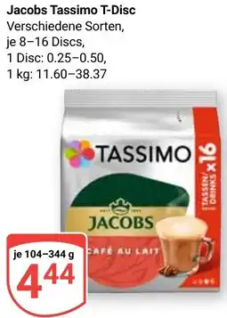 Globus Jacobs Tassimo T-Disc Angebot