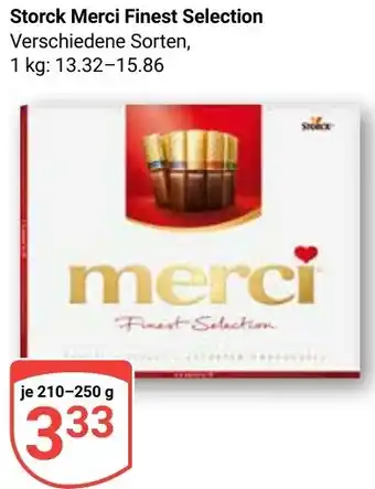 Globus Storck Merci Finest Selection Angebot