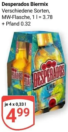 Globus Desperados Biermix Angebot