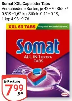 Globus Somat XXL Caps oder Tabs Angebot