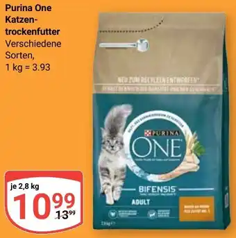 Globus Purina One Katzentrockenfutter Angebot