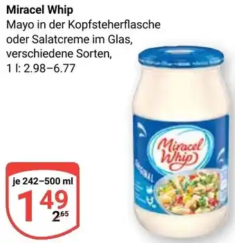 Globus Miracel Whip Angebot