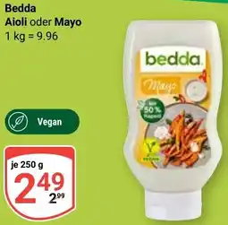 Globus Bedda Aioli oder Mayo Angebot