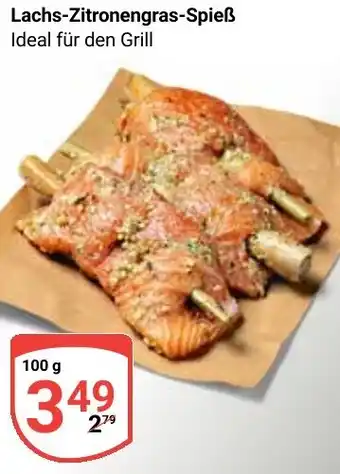 Globus Lachs-Zitronengras-Spieß Angebot