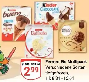Globus Ferrero Eis Multipack Angebot