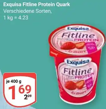Globus Exquisa Fitline Protein Quark Angebot