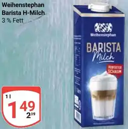 Globus Weihenstephan Barista H-Milch Angebot