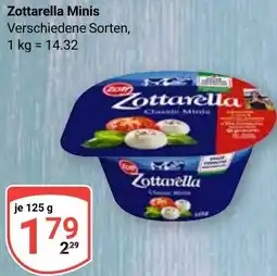 Globus Zottarella Minis Angebot