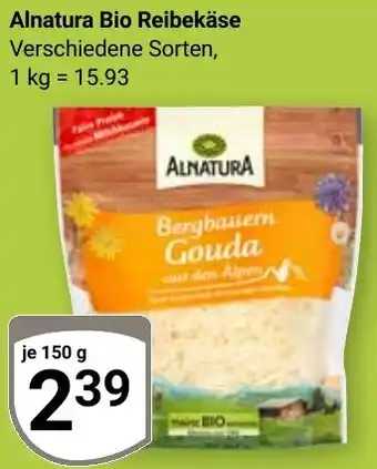 Globus Alnatura Bio Reibekäse Angebot
