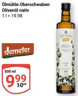 Globus Ölmühle Oberschwaben Olivenöl nativ Angebot