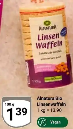 Globus Alnatura Bio Linsenwaffeln Angebot