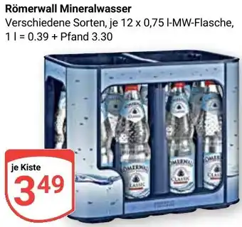 Globus Römerwall Mineralwasser Angebot