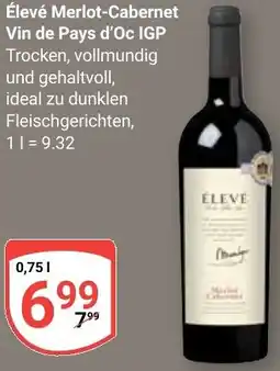 Globus Élevé Merlot-Cabernet Vin de Pays d'Oc IGP Angebot