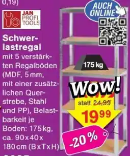 Jawoll JAN PROFI TOOLS Schwerlastregal Angebot
