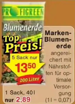 Jawoll Marken Blumenerde Angebot
