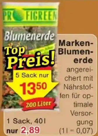 Jawoll Marken Blumenerde Angebot