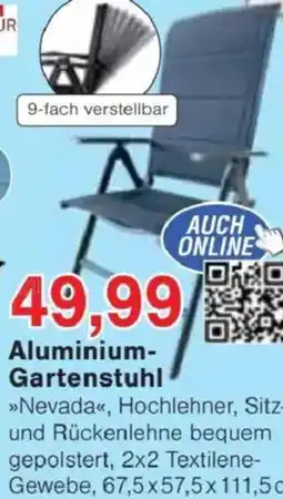 Jawoll Aluminium Gartenstuhl Angebot