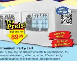 Jawoll Premium Party-Zelt Angebot