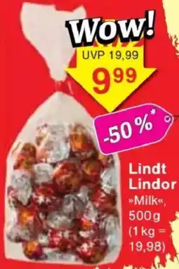 Jawoll Lindt Lindor Angebot